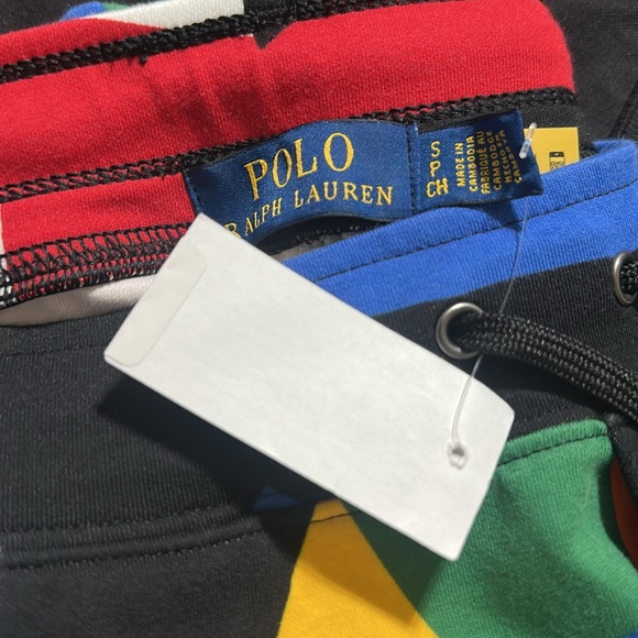 NWT Polo Ralph Lauren Abstract-Print Double-Knit Jogger Pants - Picture 6 of 7